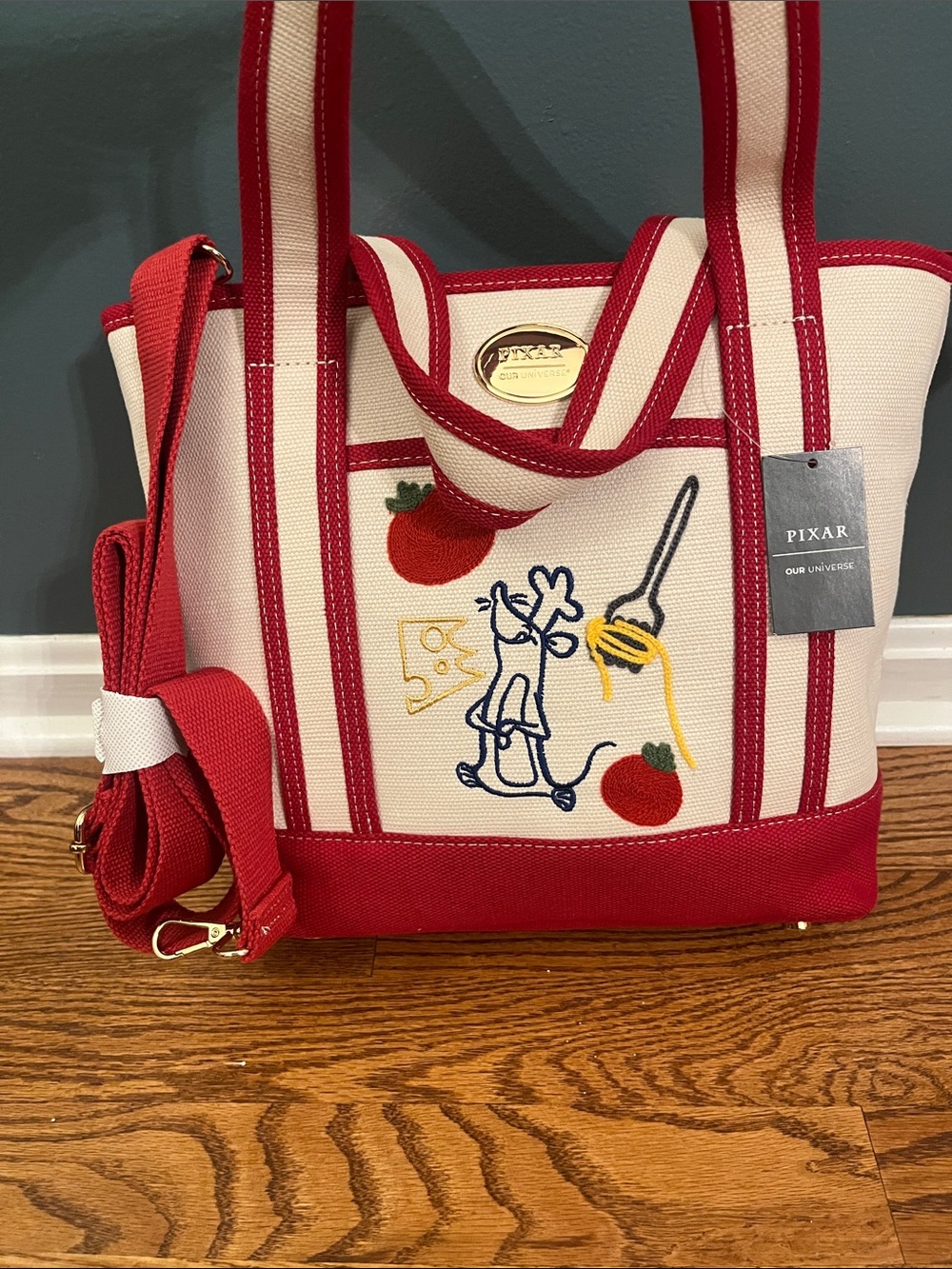 Our Universe Pixar Ratatouille Canvas Tote Bag